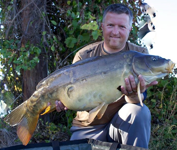 Smiling, because this 30lb saved a tough session