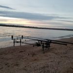 Dusk at the Carp Tournament, Chatfield Reservoir